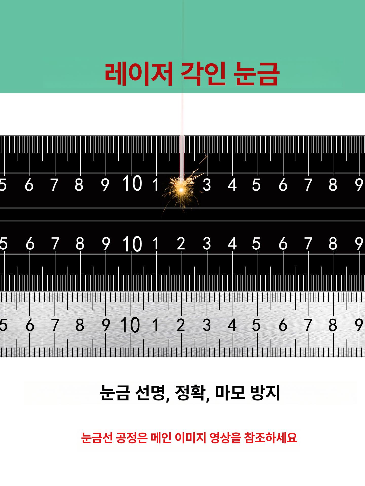 목공용 눈금자 직각 알루미늄 마킹 센터 구멍 측정 만능 합금 다기능 각도자 게이지 고정밀 - 상세 이미지 5