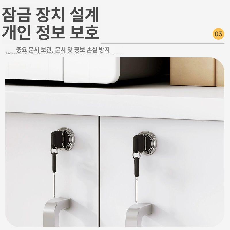 사무용 선반 프린터 정리대 캐비닛 데스크탑 랙 다이 프린트 컴퓨터 정리 테이블 사무용선반 - 상세 이미지 2