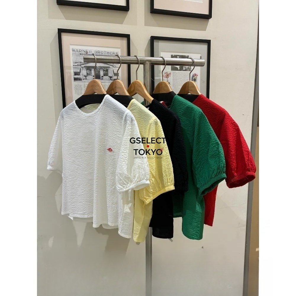 단톤 여성 시어서커 반팔 풀오버 셔츠 반소매 26SS DT-B0439 UKK - 상세 이미지 2