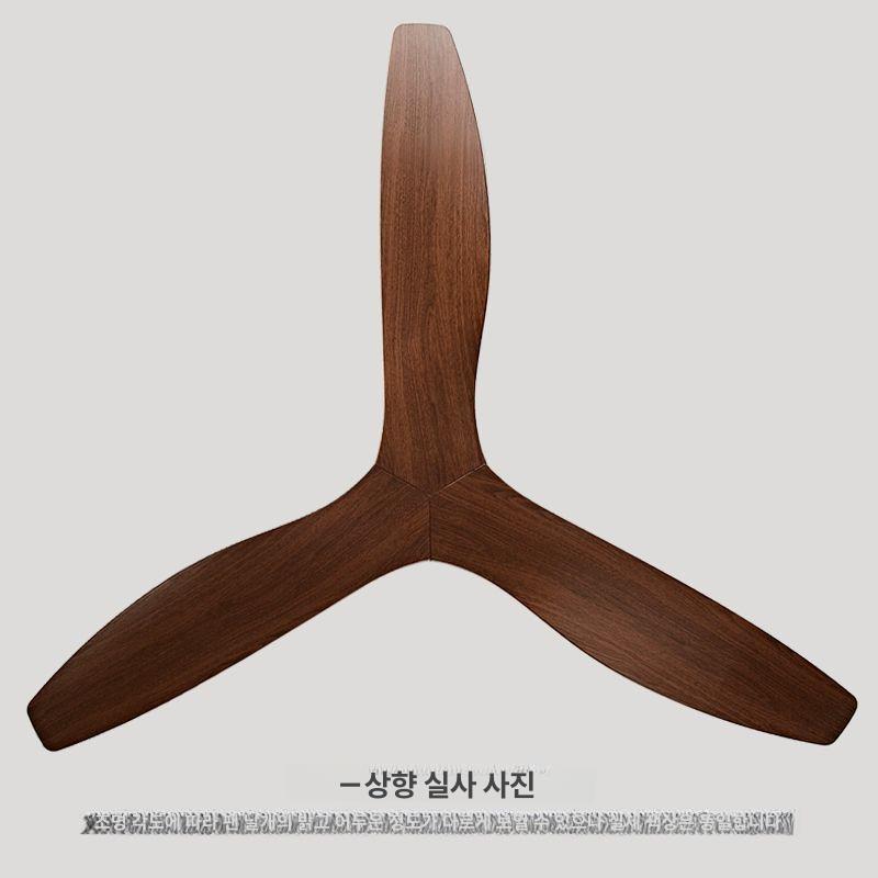 원목 실링팬 조명 45인치 실링팬조명 가정용 조명이 씰링팬 침실 카페 천정 천장실링팬 - 상세 이미지 5