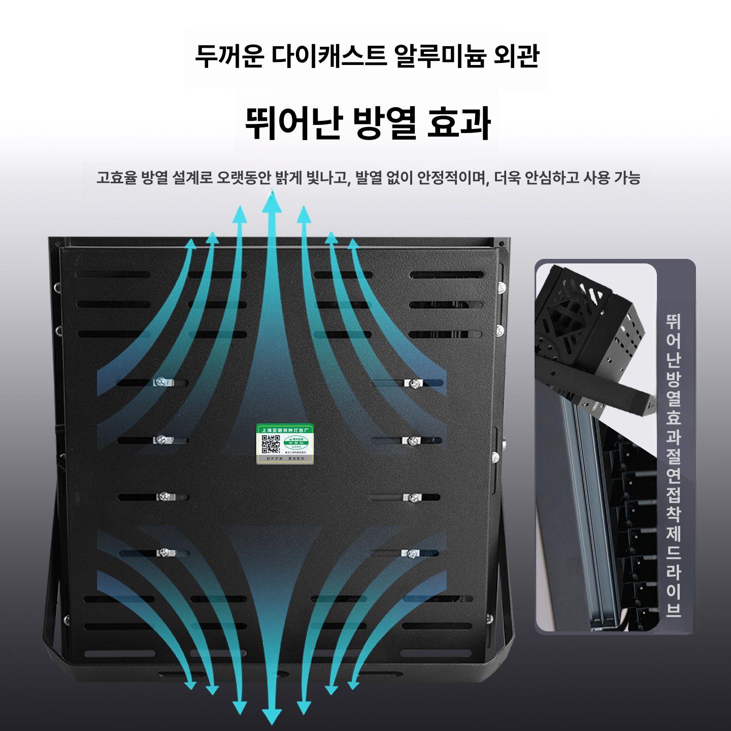 운동장 서치라이트 led 하이폴 야외조명 야외 축구장조명 라이트 가로등 써치라이트 품질보 - 상세 이미지 4