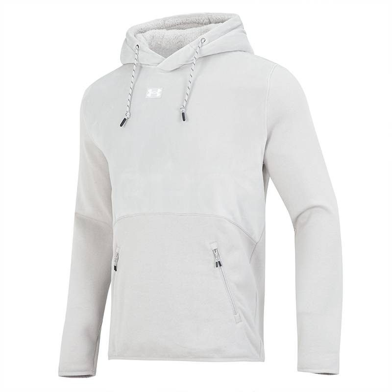 언더아머 UA Journey Fleece 화이트 남성 맨