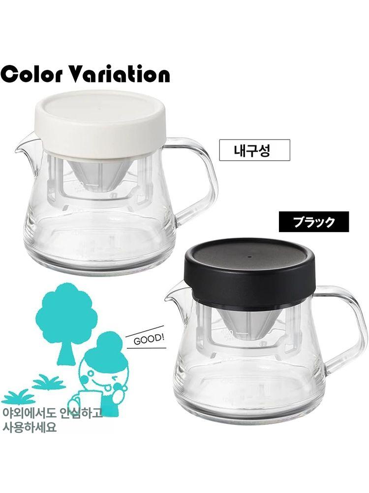 커피서버 트라이탄 식기세척기 가능 대응 커피 주전자 경량 내열 사용 스트론 뚜껑 아케보노 - 상세 이미지 3