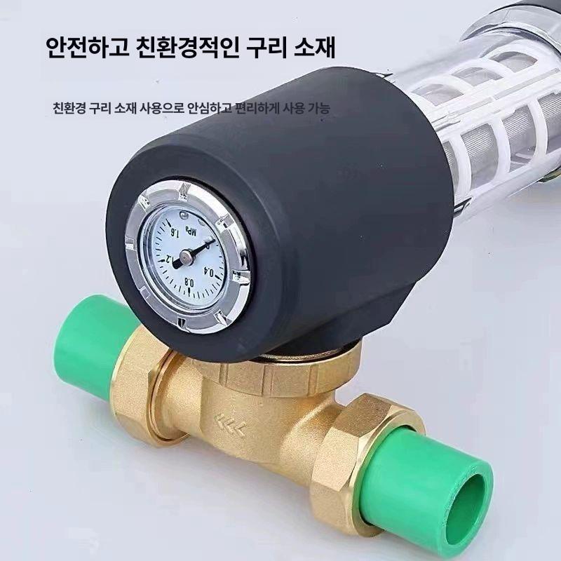 녹물 지하수필터기 정수기 프리미엄 제거 하우징 지하수필터 정수 전처리 지하수 모래 하수도 - 상세 이미지 5