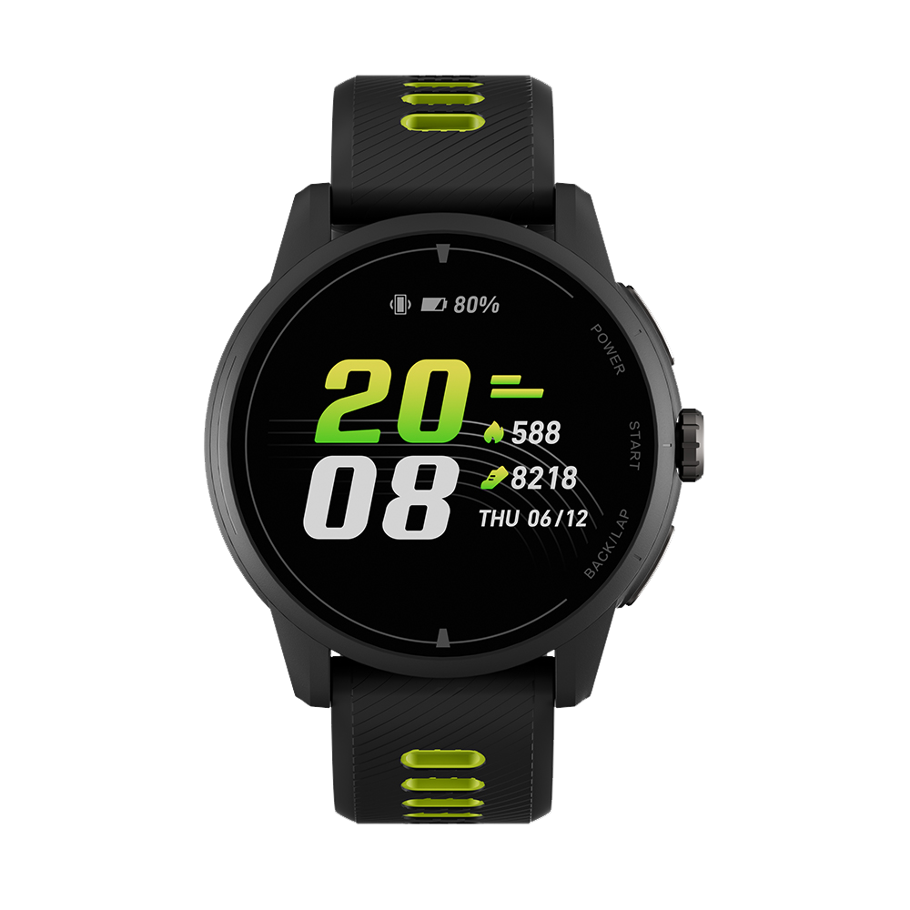 iGPSPORT 베런 VeRun 러닝 스마트워치 블랙, 41mm - 상세 이미지 3