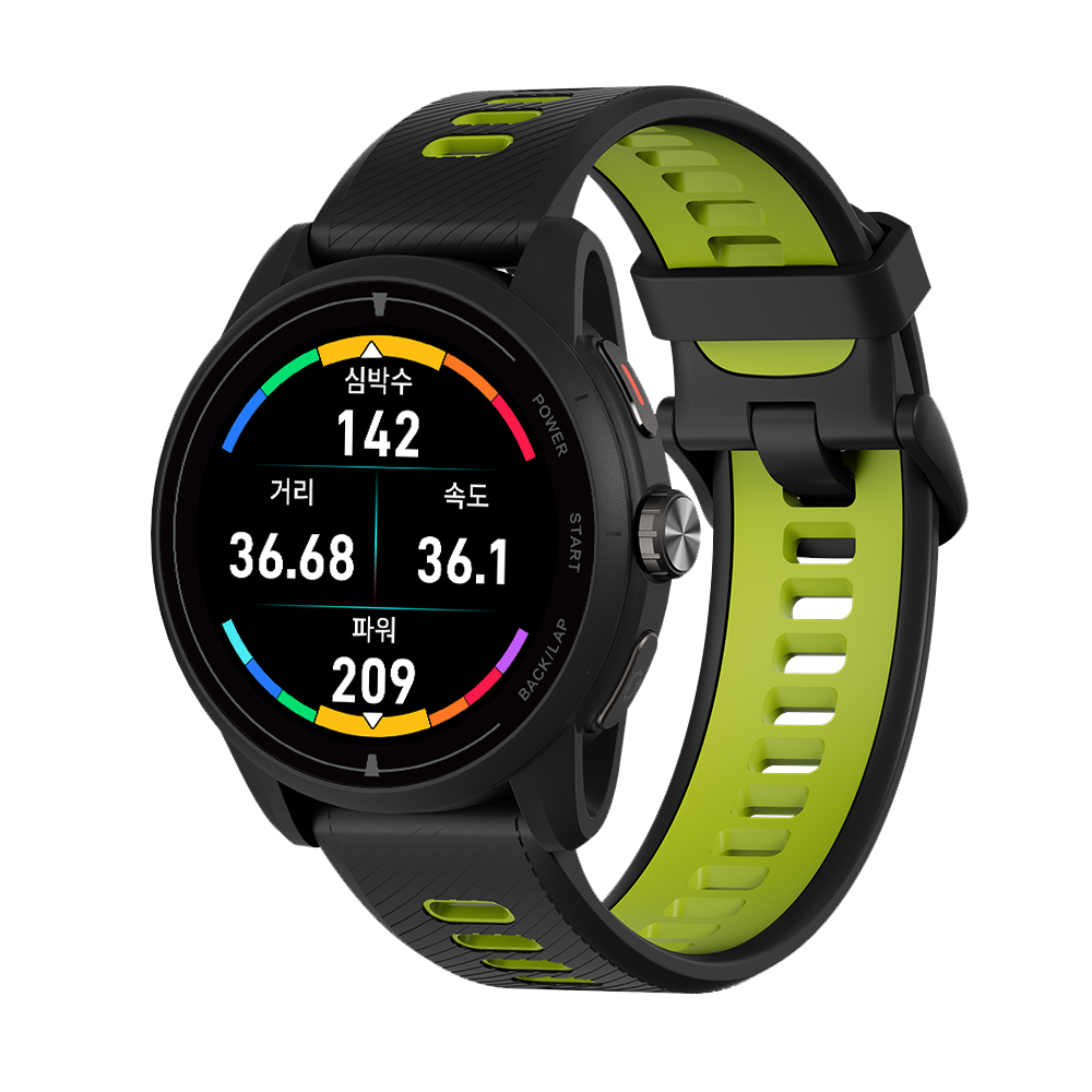 iGPSPORT 베런 VeRun 러닝 스마트워치 블랙, 41mm - 상품 이미지