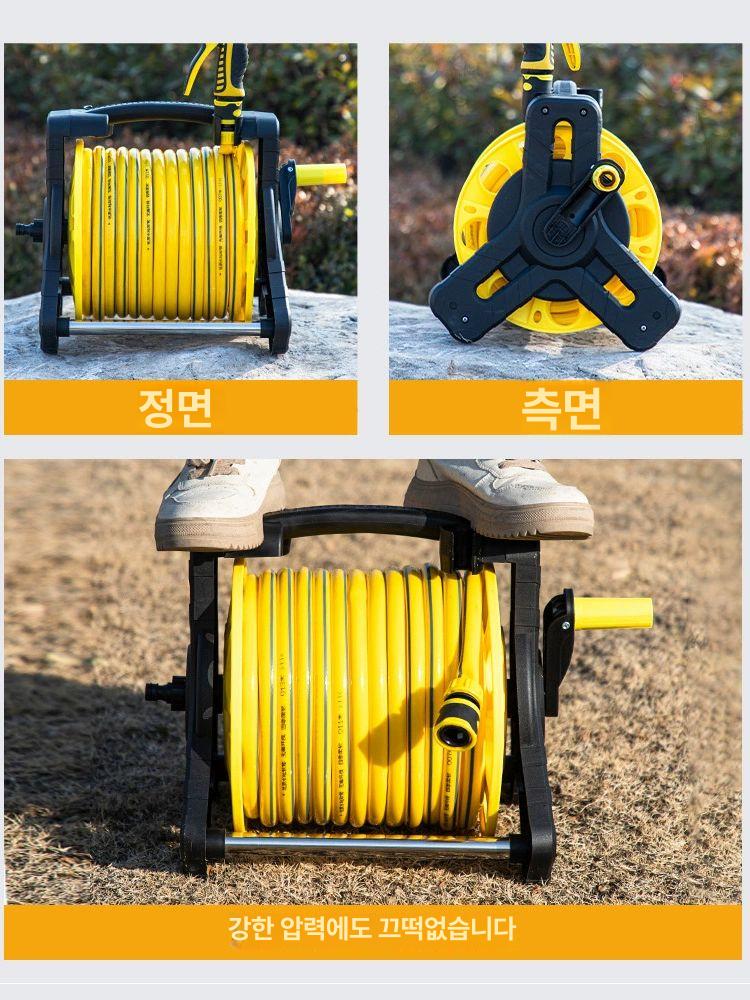 원예용 물호스 노즐 강력한 분사기 물총 물분사기 분사 물 다용도 호스 마당 호스릴 청소 - 상세 이미지 4