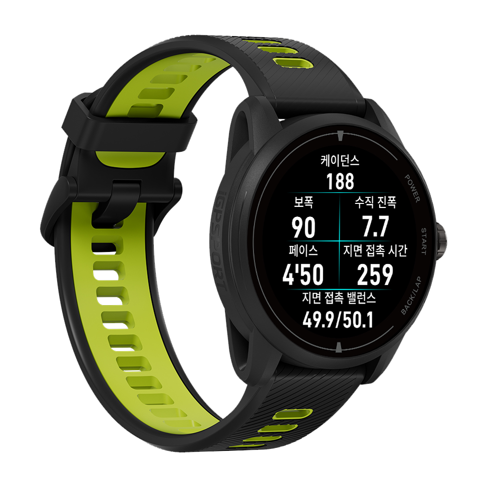 iGPSPORT 베런 VeRun 러닝 스마트워치 블랙, 41mm - 상세 이미지 4