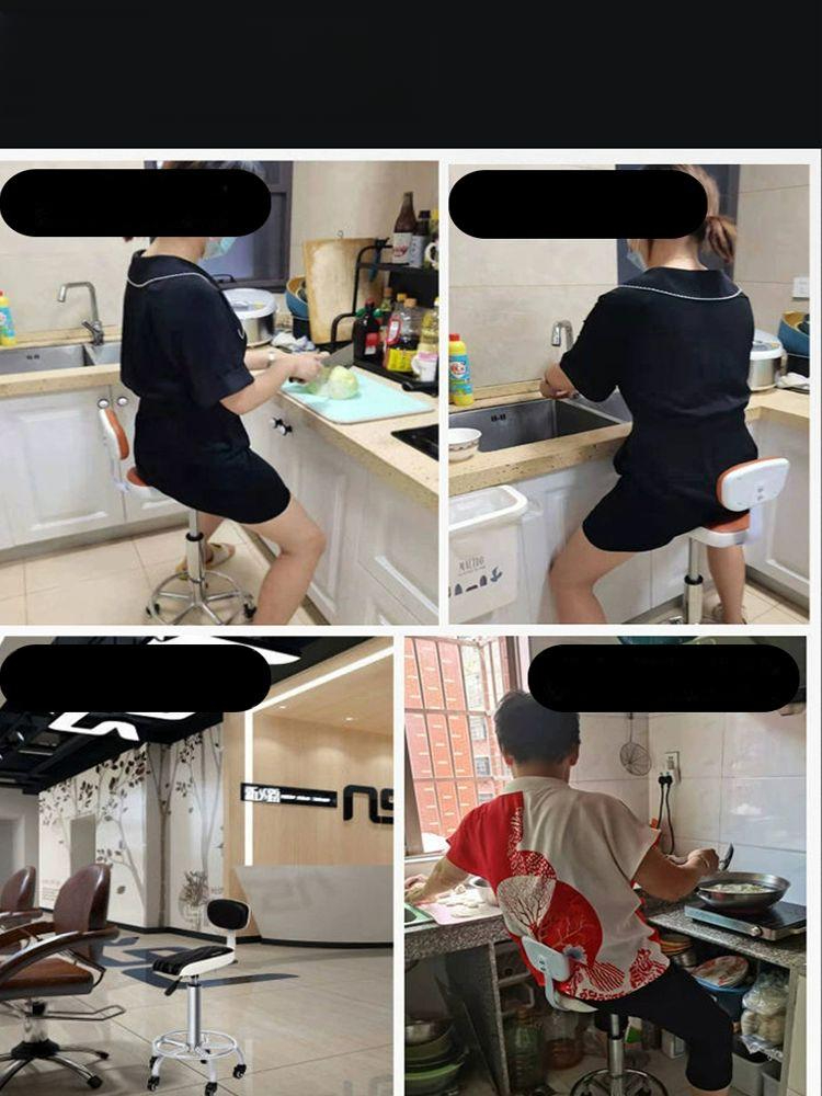 실험실 제전 의자 정전기 링 크린룸 회전 병원 방지 정전기방지 등받이 공장 반도체 바퀴 - 상세 이미지 3