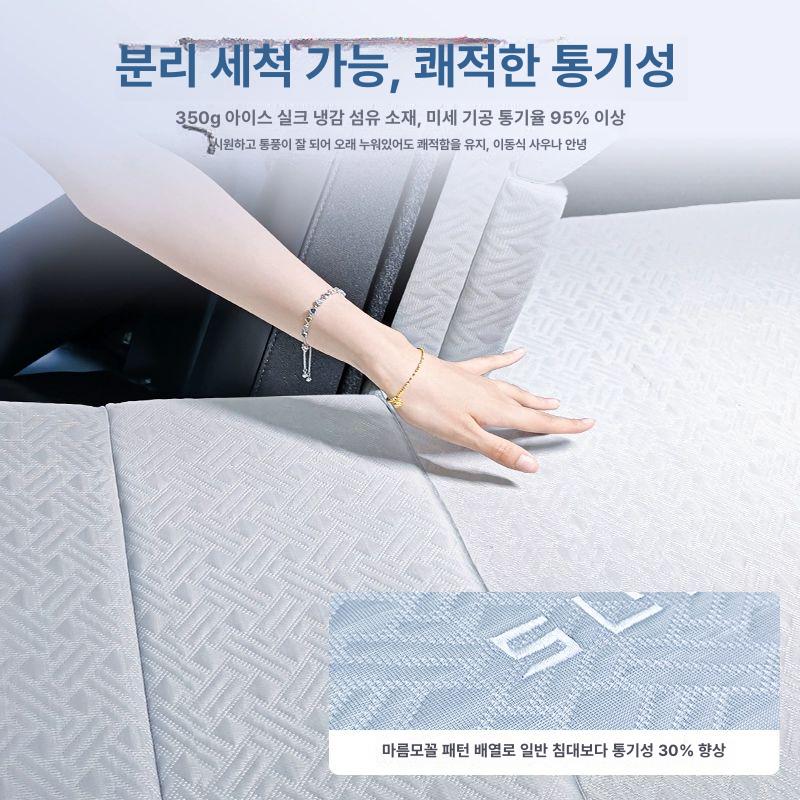 테슬라 모델Y 차량용 접이식 매트리스 신형 캠핑용 기본 울트라 소프트 클라우드 에어 - 상세 이미지 3