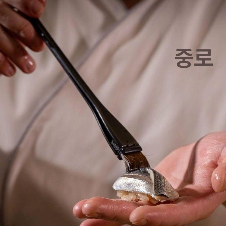간장 타래붓 초밥용 고급 기름솔 초밥 간장붓 소스 이자카야 브러쉬 기름 양념 타래 붓 소 - 상세 이미지 3
