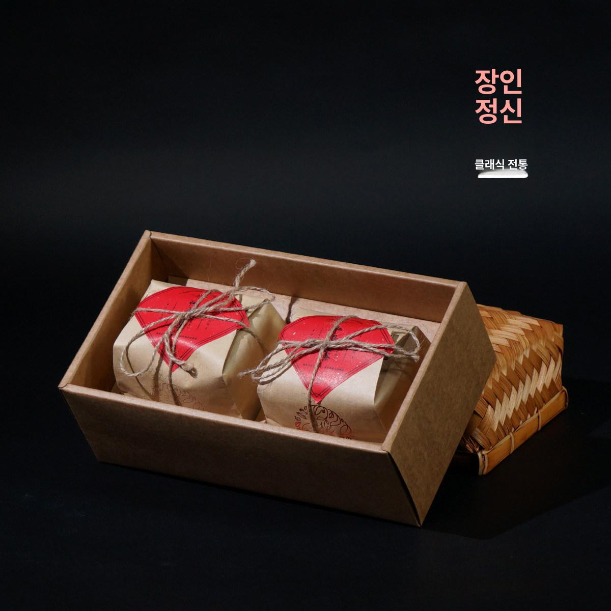 추석 바구니 떡선물 대나무 송편 복자 선물 떡 송편바구니 답례품 예단 명절 원형 사각형 이미지 6