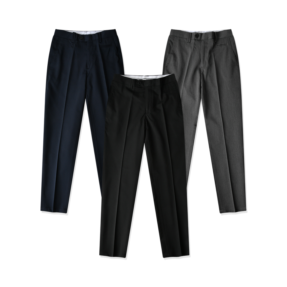 남자 슬랙스 정장 스판 기지 바지 팬츠 - 30(M)