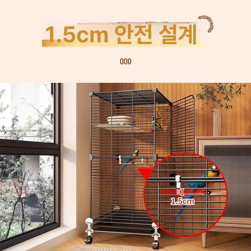 소동물 사육장 케이지 키우기 은신처 친칠라 집 대형 화이트 슈가글라이더 다람쥐집 소형 - 상세 이미지 2