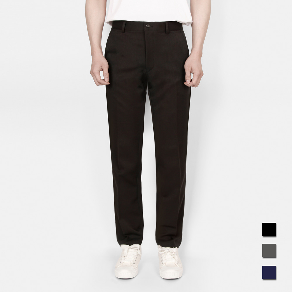 남자 슬랙스 남자 정장바지 기본 슬랙스 - 네이비