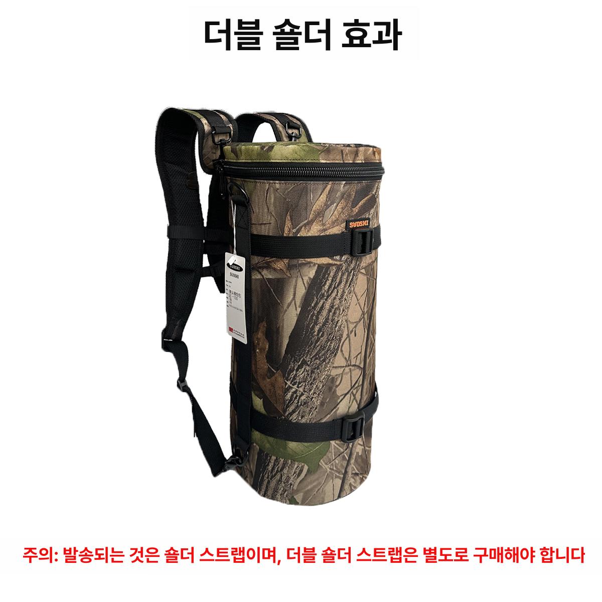 망원렌즈 케이스 파우치 대포 대포렌즈 백 장비 망원 숄더 보호 대포카메라 수납 카메라 - 상세 이미지 2