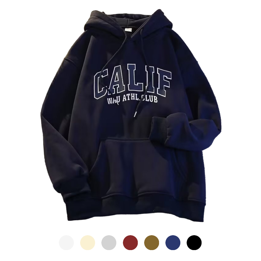 유니바운드 기모후드티 플리스 커플티 단체복 오버핏 캐주얼룩 남자긴팔티 - 그레이