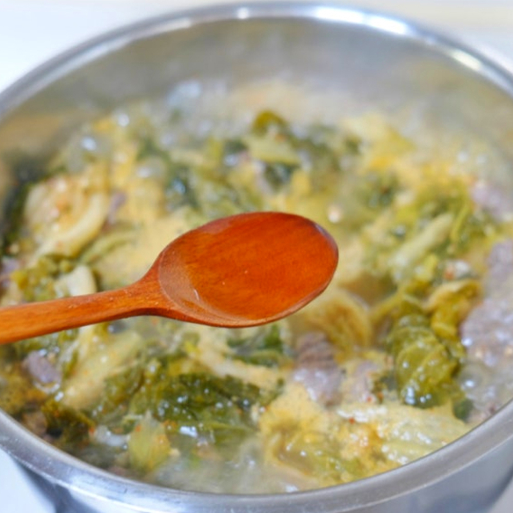 [인계동국밥] 맑은 우거지 소고기 해장국 550g 1-2인분 담백한 깔끔한 맑은국 이미지 6