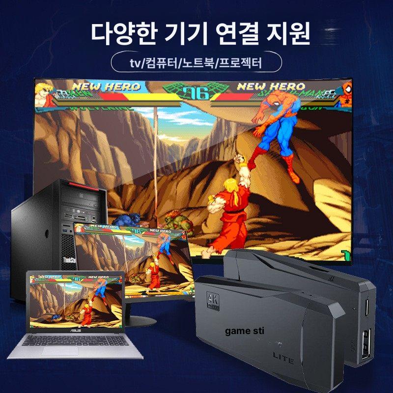 아케이드 가정용 게임기 레트로 오락기 콘솔 TV연결 휴대용 팩맨 클래식 게임박스 - 상세 이미지 3