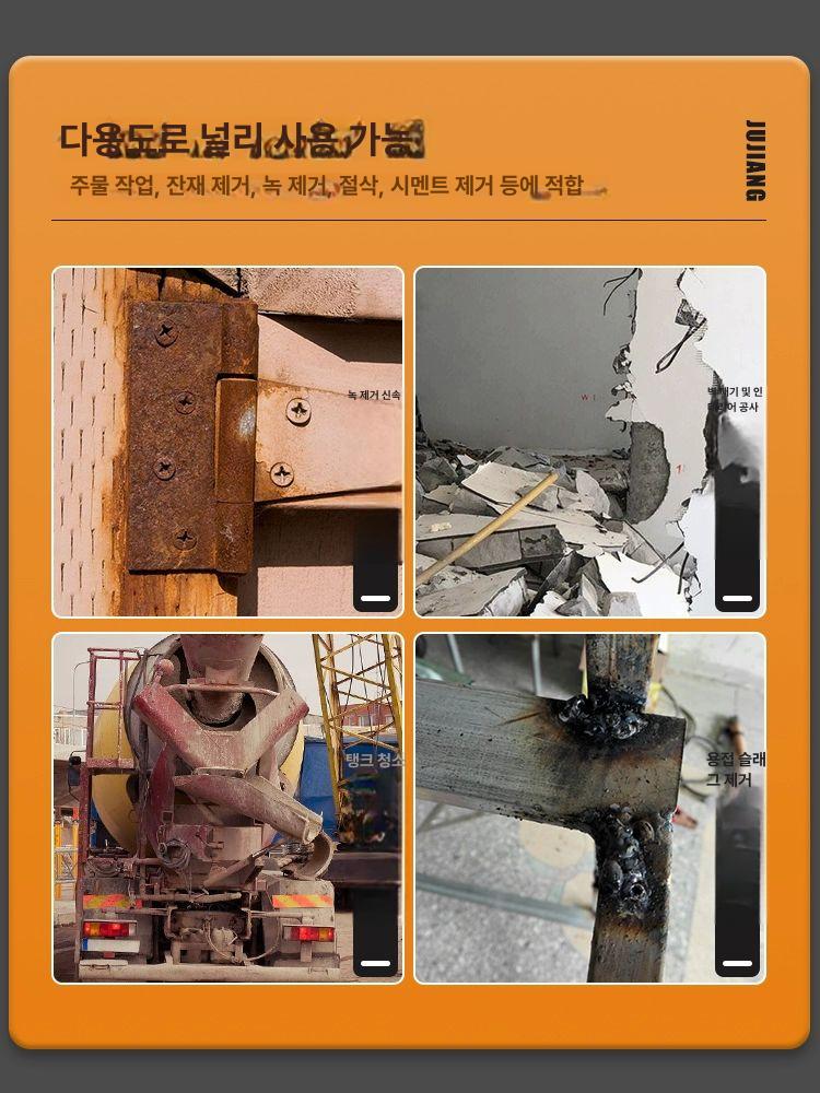 용접 슬래그 제거기 공압 이물질 녹제거기 제거 공압식 녹 바늘 이음새 녹제거 산업용 납땜 - 상세 이미지 5