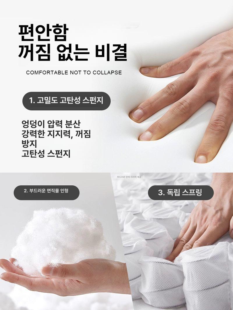 리클라이너 소파베드 접이식 무중력 침실 야외 안락의자 휴식 홀더 좌식 침대 전동 캠핑 - 상세 이미지 4
