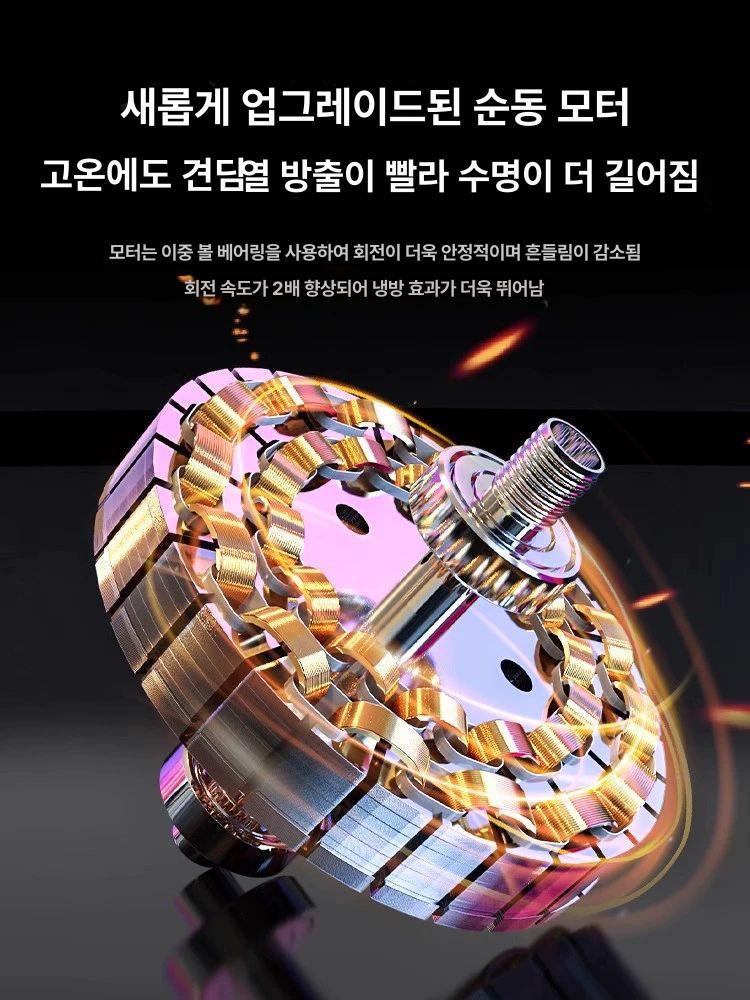 천장형 실링팬 공업용 대형 산업용 천장선풍기 카페 블랙 환기팬 창고 배기팬 리모컨 무소음 - 상세 이미지 4