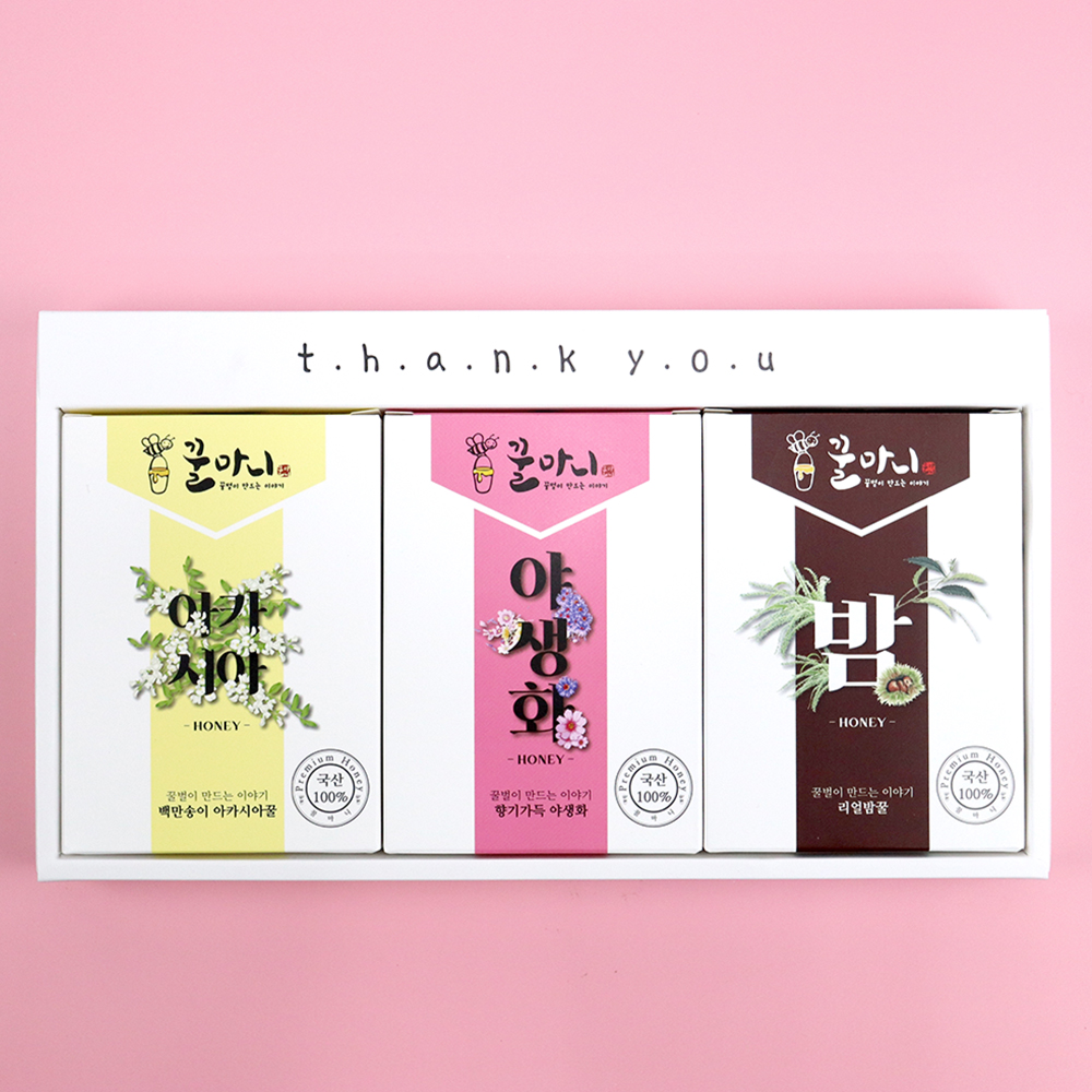 꿀마니 천연벌꿀스틱 선물세트 - 상품 이미지