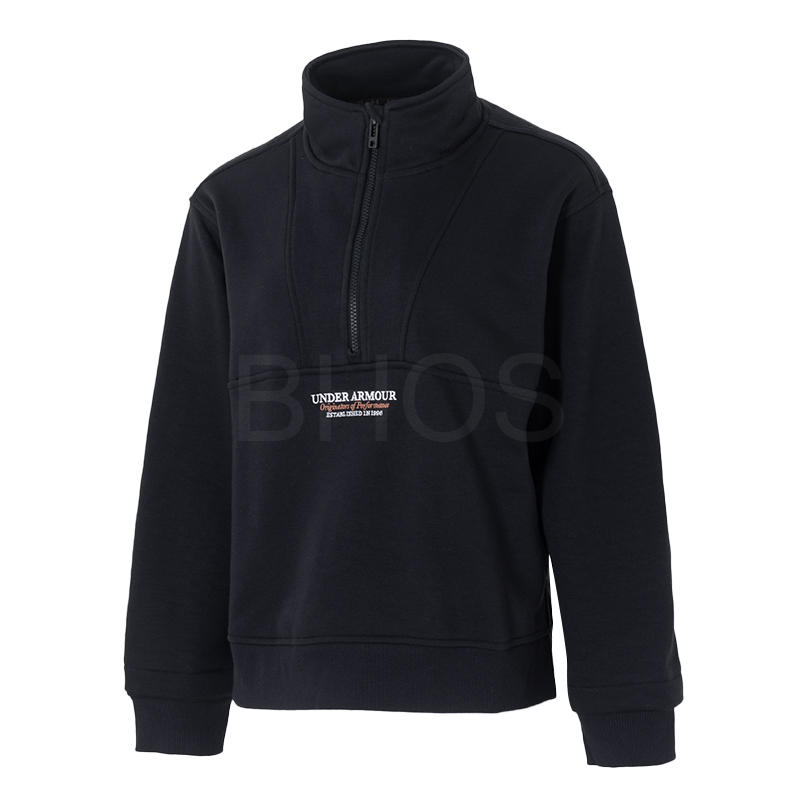 언더아머 APAC Terry OG 96 1 Zip-BLK 여성 맨투