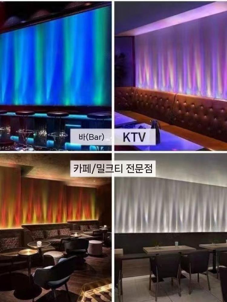 워터램프 라이트 무드등 카페 인테리어 패턴 분위기 다채로운 16 색 1.66 미터 - 상세 이미지 5