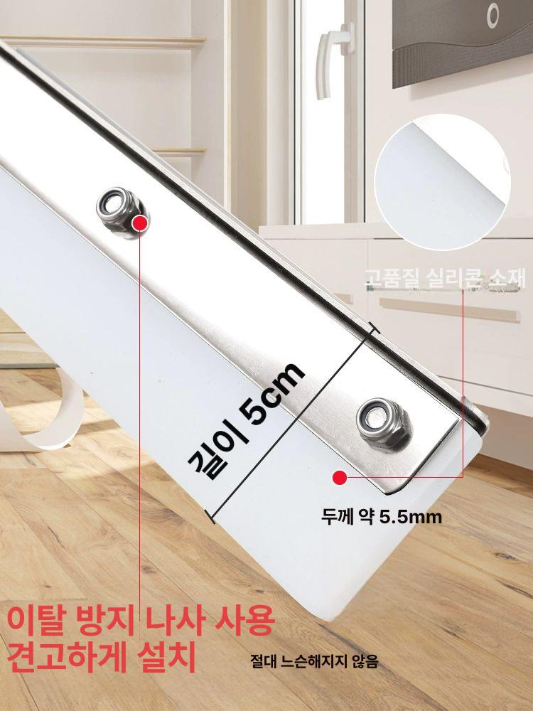 실리콘 스퀴지 물기제거 가정용 스크래퍼 포함 문 유리문용 주방 차량용 창문 핸드 도구 - 상세 이미지 4