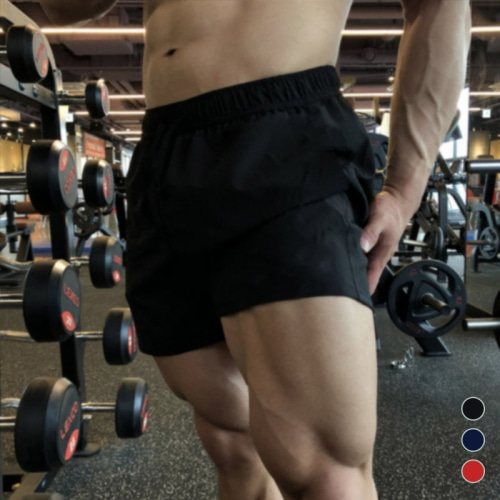남성 의류 하의 남자 여름 헬스 3부 반바지 F FST-LM-0286 - 상품 이미지