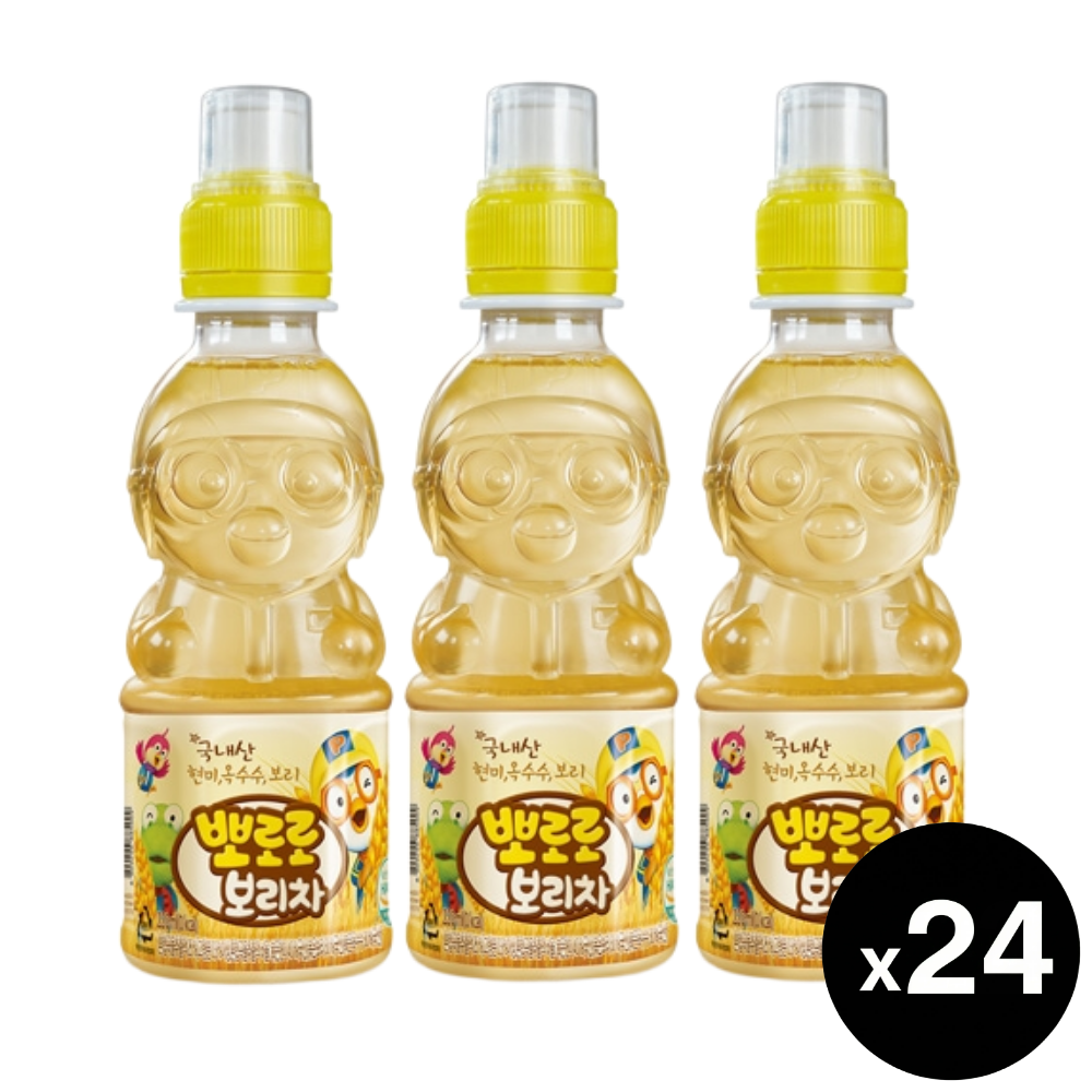 팔도 뽀로로 음료 보리차, 220ml, 24개 - 상품 이미지