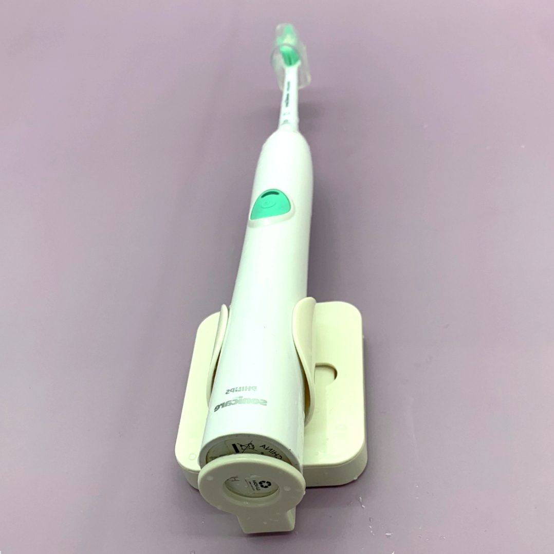 거치기능 욕실전동칫솔정리거치대 아이들전동치솔구분거치대 화이트 - 상품 이미지
