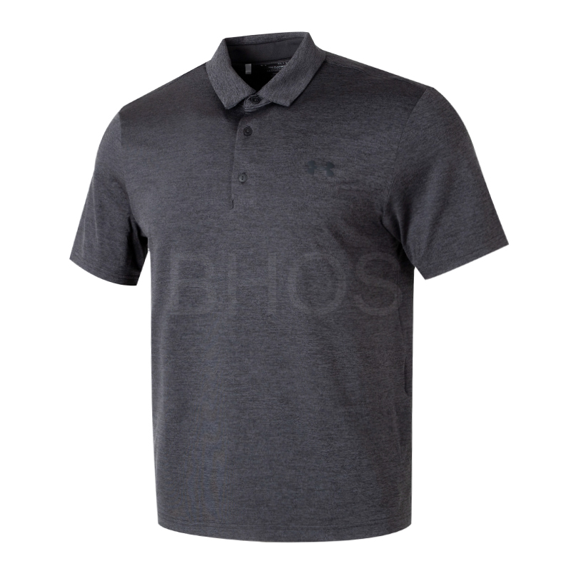 언더아머 UA PLAYOFF 3.0 POLO 블랙 남성 티셔