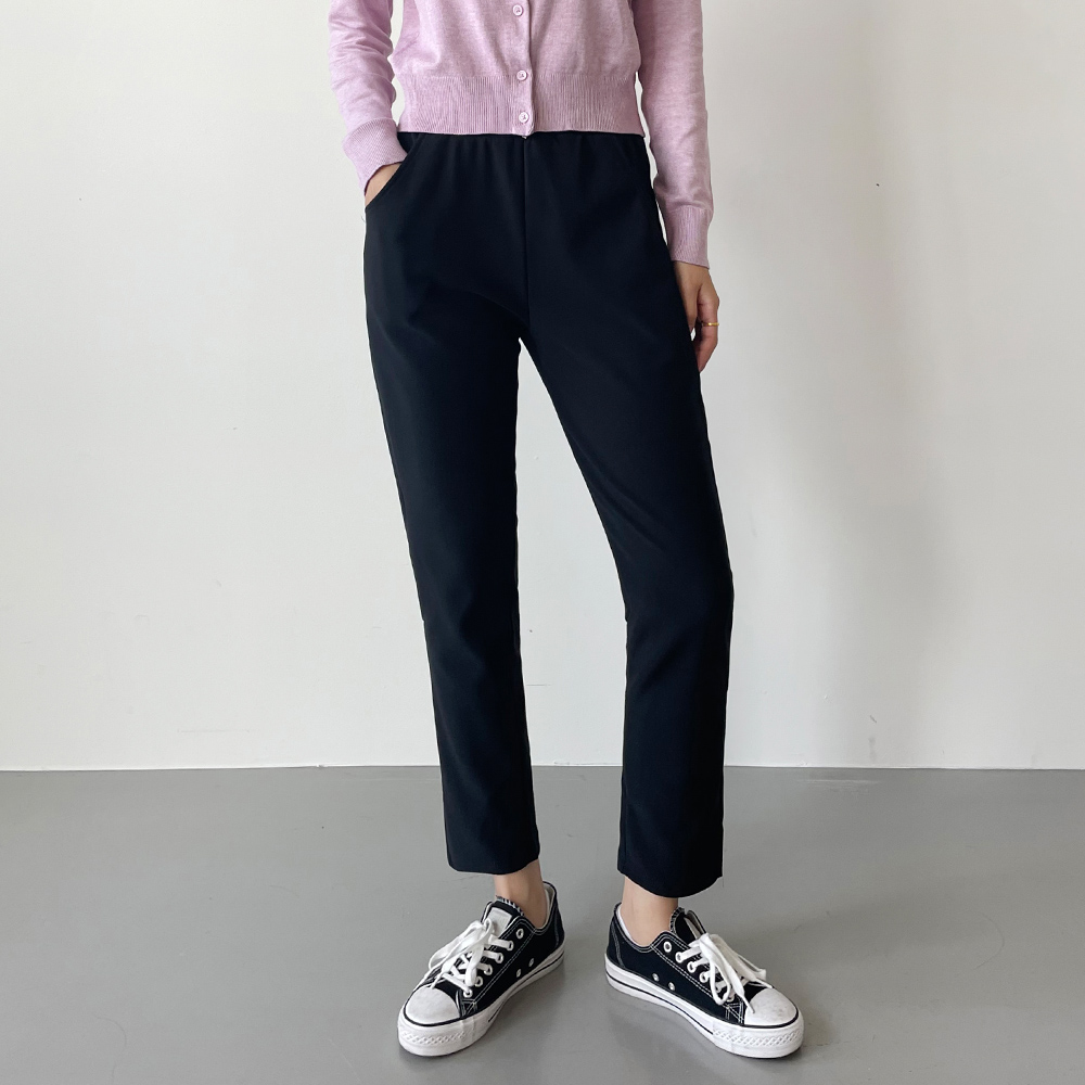 여성 페드린 슬림 스판 일자 팬츠 JB-1007281 - 화이트