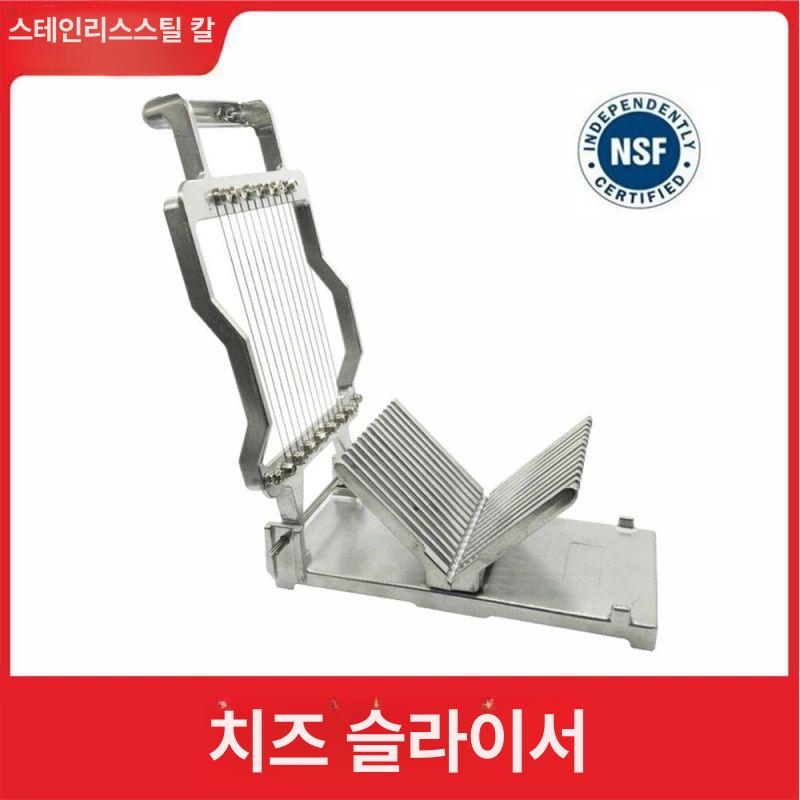 햄 슬라이서 커터기 업소용 햄슬라이서 식빵 채칼 자르기 절단기 고기 계란 커팅기 족발 - 상세 이미지 3