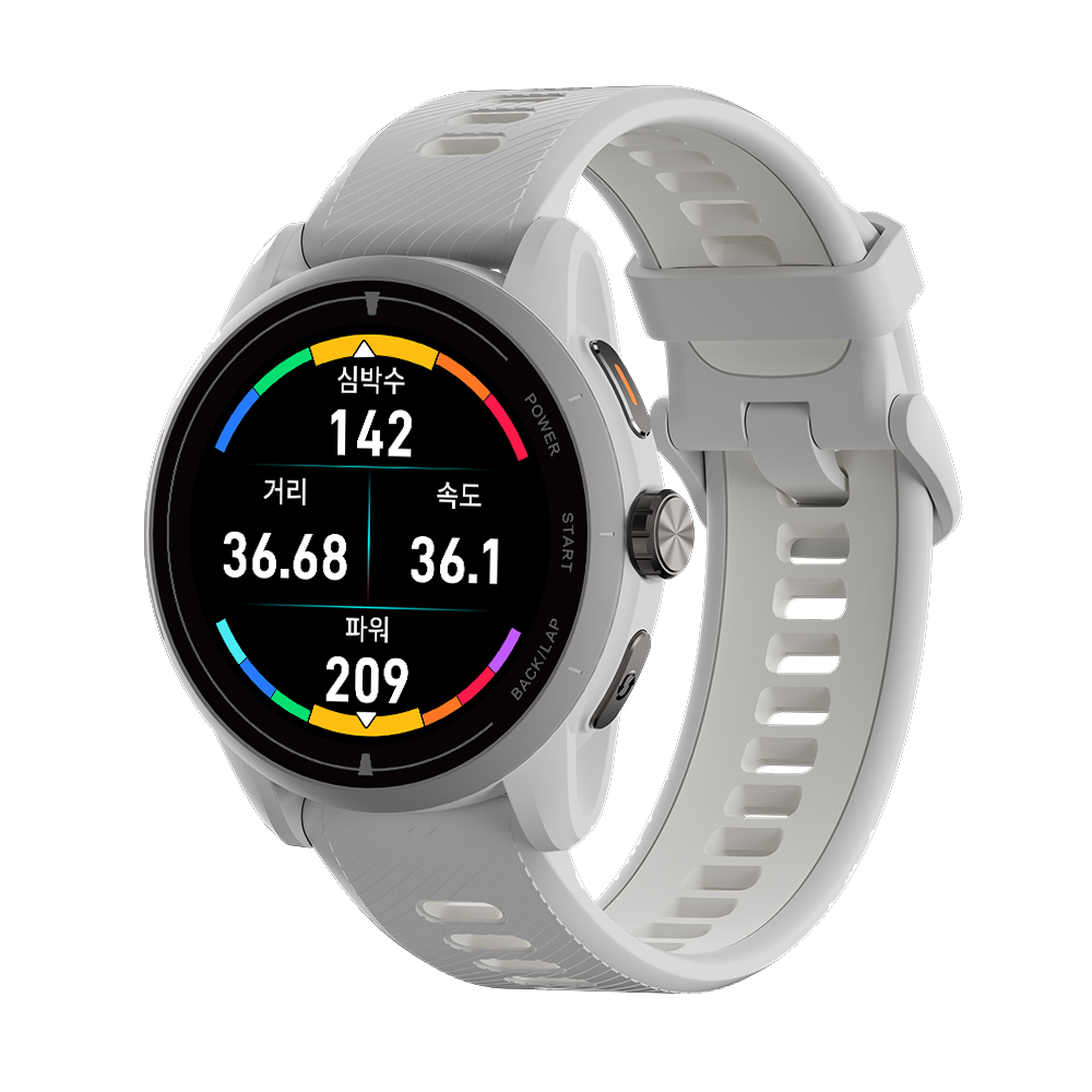iGPSPORT 베런 VeRun 러닝 스마트워치 그레이, 41mm - 상품 이미지
