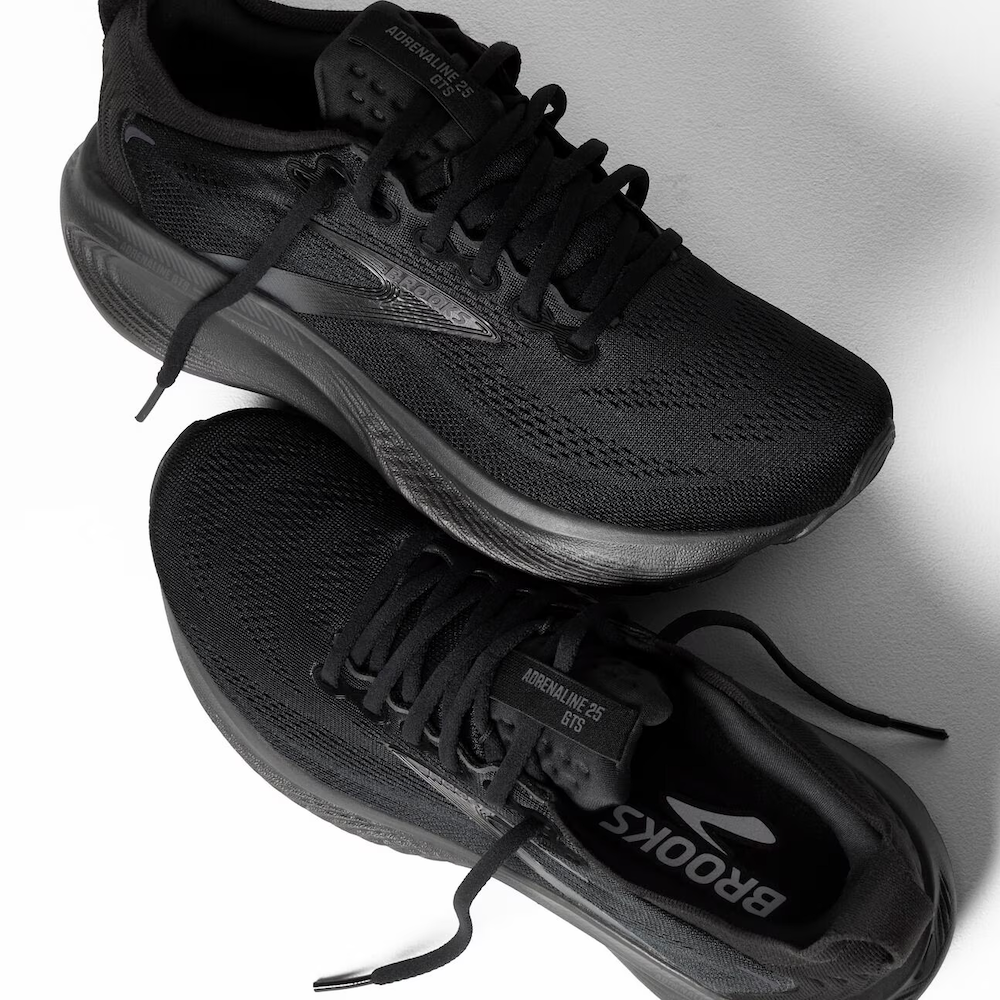 브룩스 Adrenaline GTS 25 여성 런닝화 운동화 Black/Black/Ebony - 상세 이미지 5