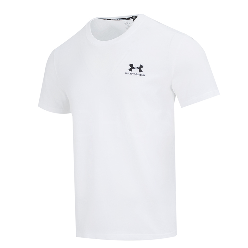 언더아머 UA LOGO EMB HEAVYWEIGHT SS 화이트 남