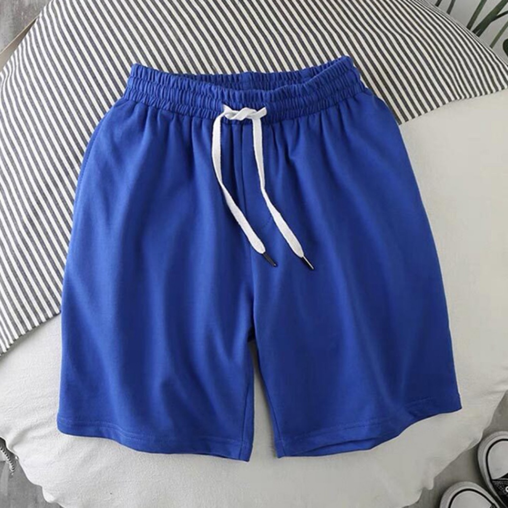 남성 캐주얼 여름 메쉬 반바지 여행 외출 데일리 팬츠 - 5컬러 - 블랙