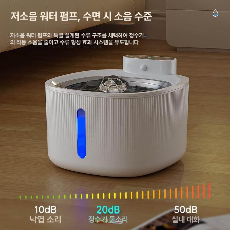 강아지 물그릇 급수기 애견 자동급식기 펫보울 워터피더 - 상세 이미지 5