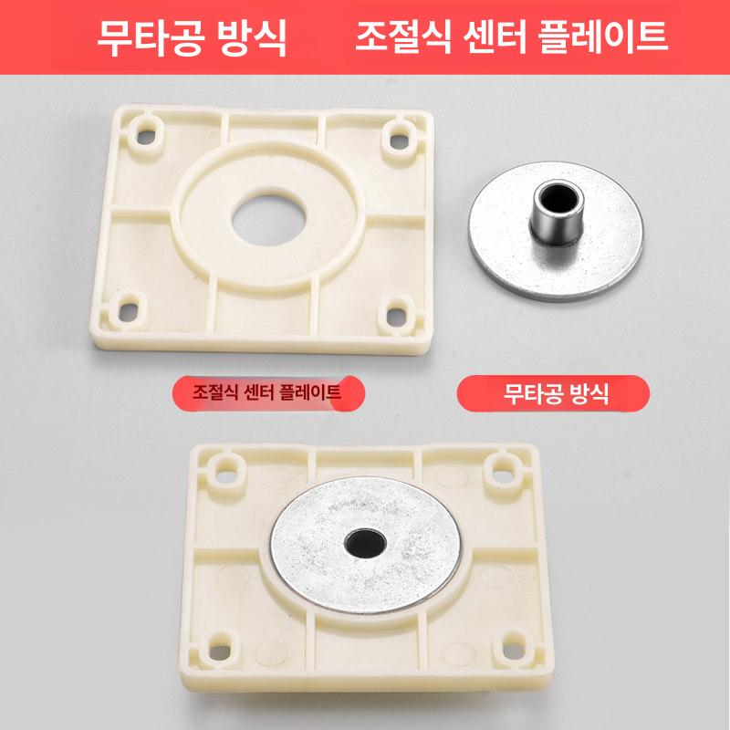 홈파기 가이드 문틀 방문 드릴링 문시공 힌지 경첩 슬라이딩 펀칭 - 상세 이미지 4