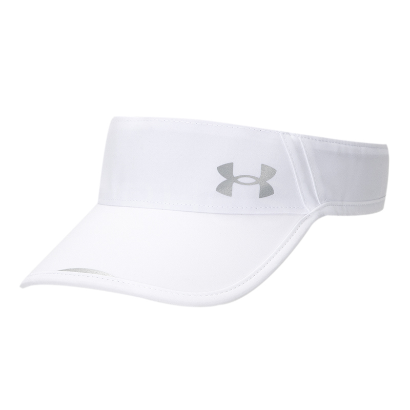 언더아머 Isochill Run Visor 화이트 남성 모
