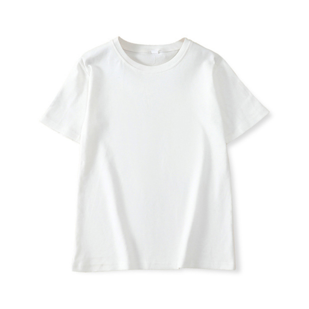 JGR-1007277 남성 기본 베이직 무지 이너 반팔 티셔츠 - 블랙