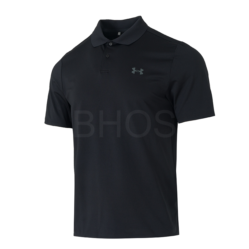 언더아머 UAPERFORMANCE 3.0 POLO Black Pitch Gray