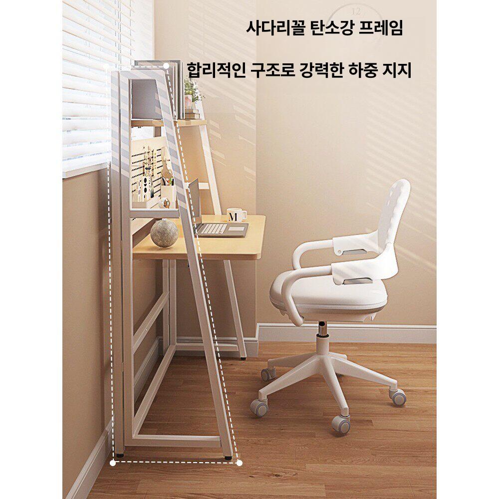 독서실 책상 가림막 접이식 가리개 학원 도서관 독서실칸막이 데스크 종이 공부 집중력 간이 - 상세 이미지 4