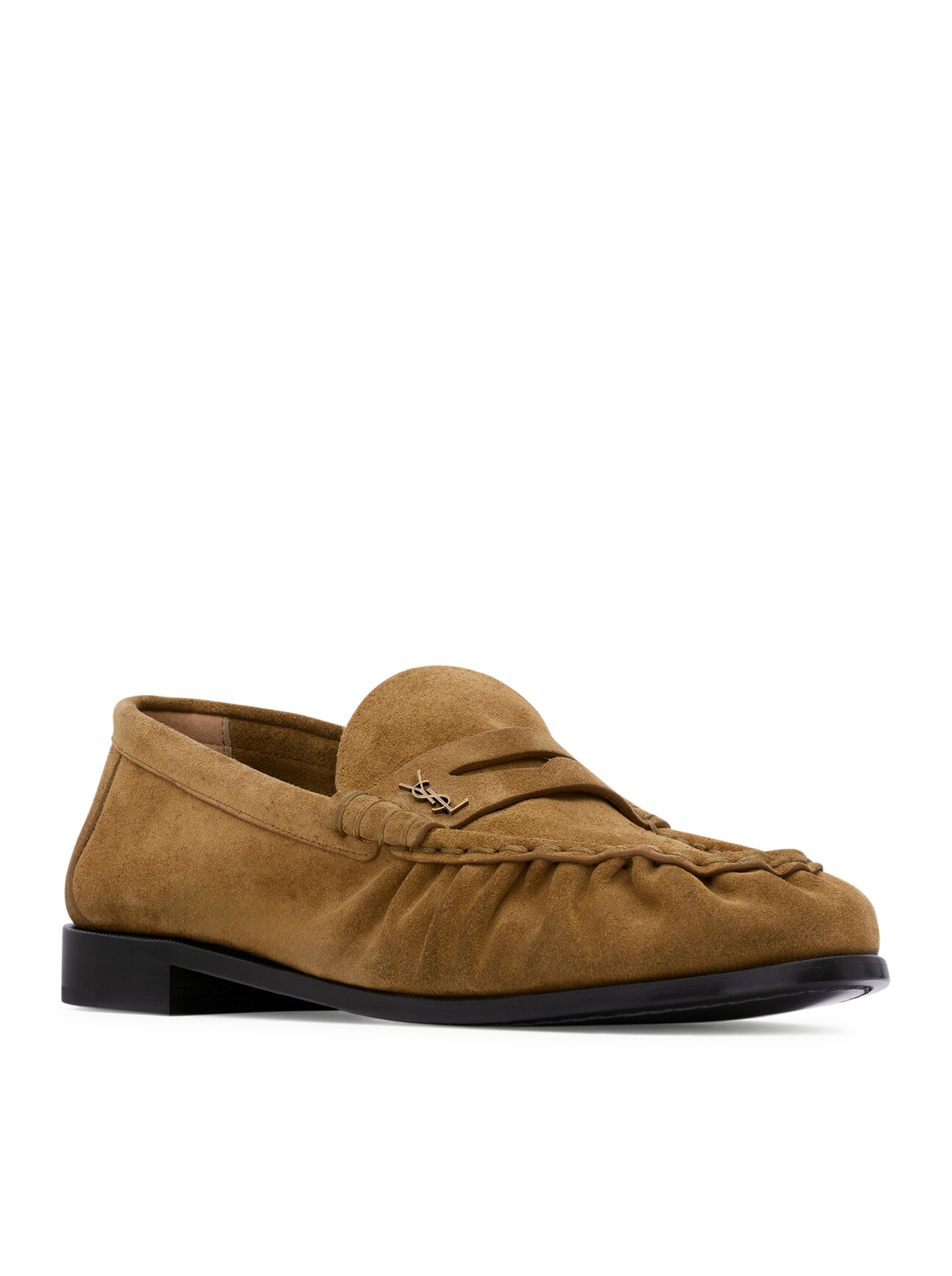 생로랑 남성 로퍼 SS26 8168122W5AC9808 CUIR - 상세 이미지 2