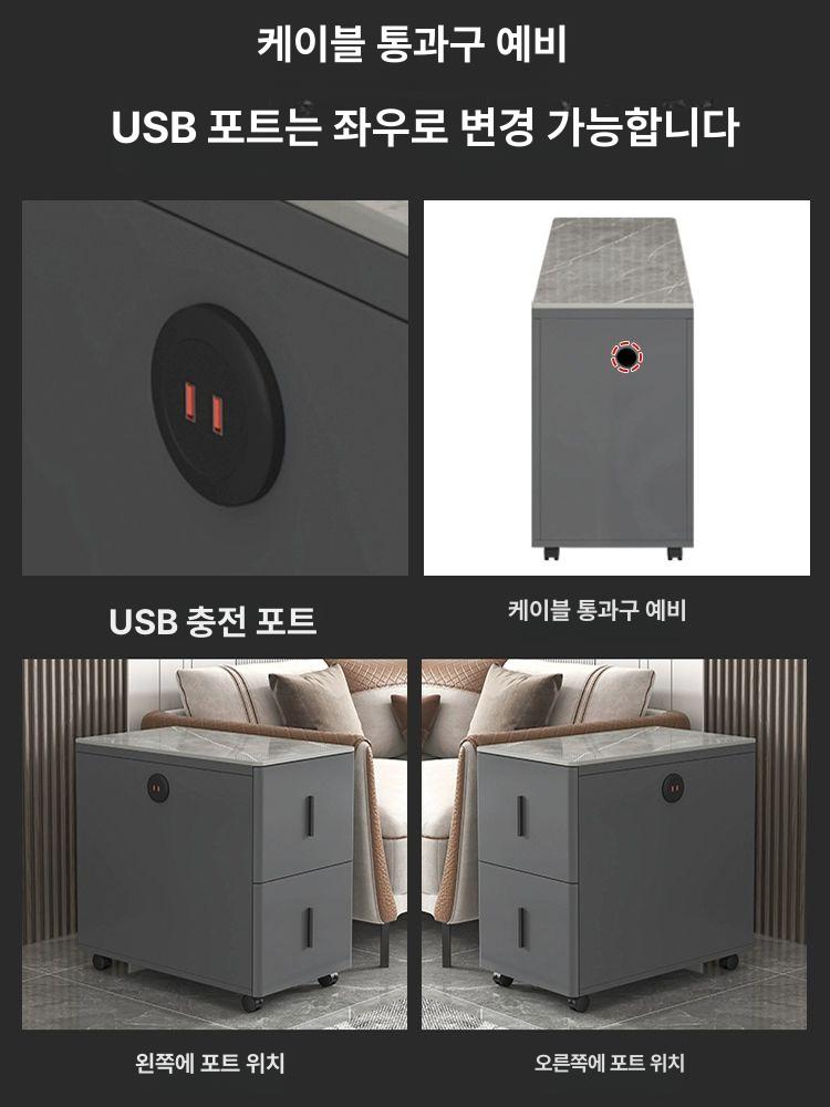 틈새 수납장 빌트인장 폭좁은 틈새장 냉장고틈새장 다용도 철제 빌트인 냉장고 주방 럭셔리 - 상세 이미지 3