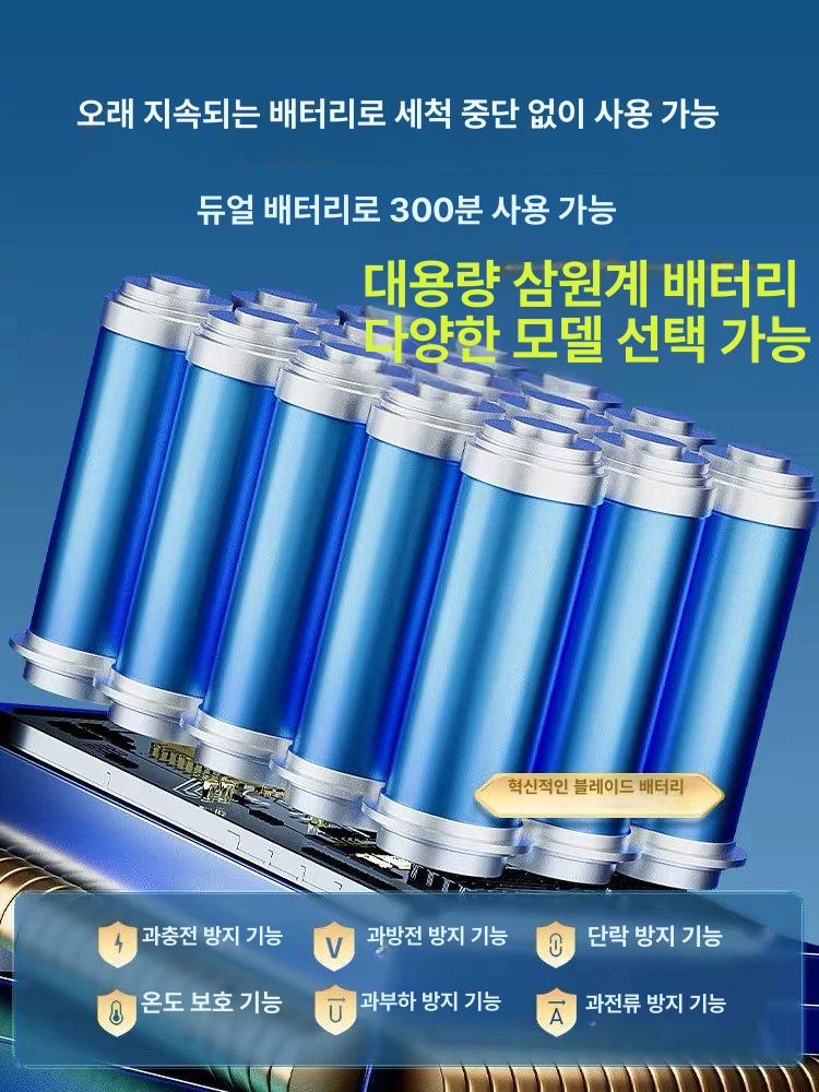 무선고압세차기 전동 세차기 고압 휴대용 무선 청소기 충전 충전식 자동차 - 상세 이미지 5