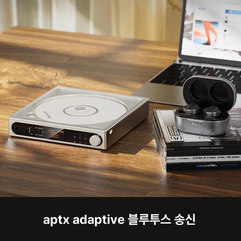 휴대용 CD플레이어 시디 재생기 스타일 인테리어 플레이어 디자인 라운드 레트로 음악 - 상세 이미지 3